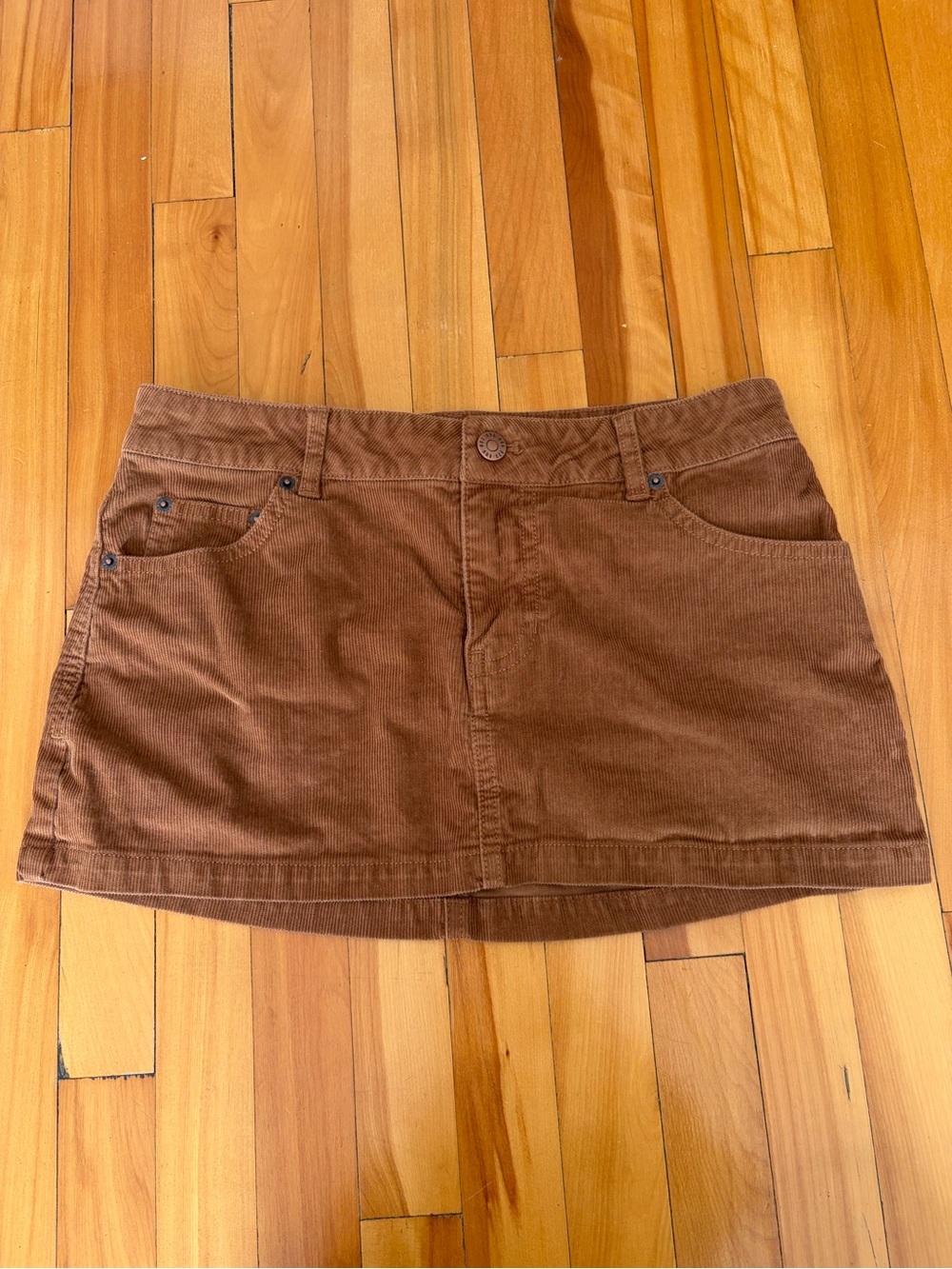Urban Outfitters Brown Corduroy Mini Skirt